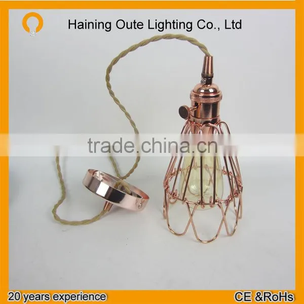 Decorative Hanging Pendant Light/vintage Pendant Lamp /cage Pendant Light Quality Choice photo-2