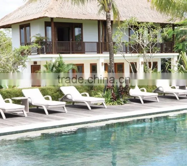 Synthetic Rattan Outdoor Sunbed Furniture- Wicker Rattan Sunbed Furniture - Poly Rattan Sun Lounger Furniture photo-4
