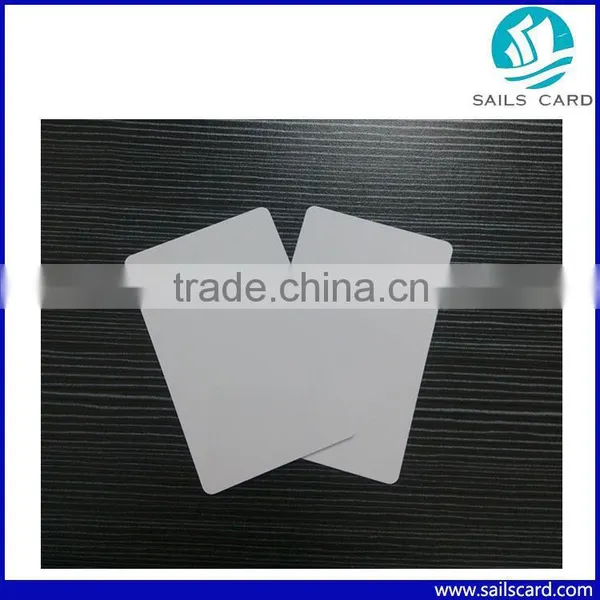 Thermal Printer Blank White Plain Plastic Pvc id Card Printing