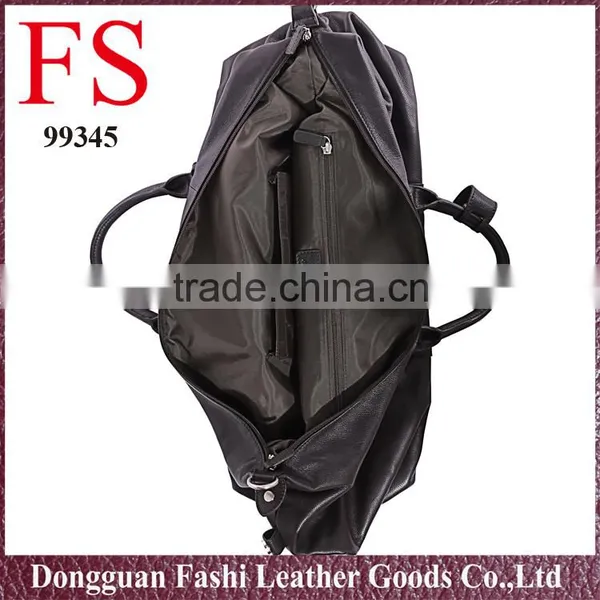 Vintage Travel Bags Men Luggage Travelling World Genuine Leather Bag photo-5