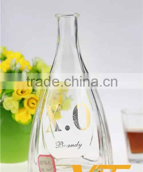 High Quality Glass Ethanol Bottle Screw Mouth Bottle Cucurbit Shape Bottle photo-2