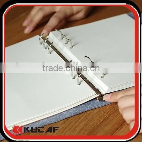 New Style Flet Cover Loose -leaf Noteboks photo-3