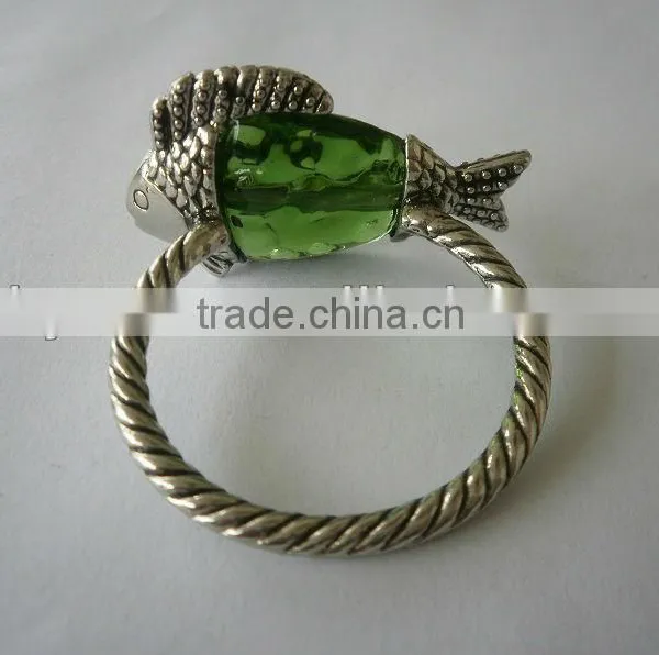 Custom Manufacturer/animal Shape Elegant Metal Napkin Ring photo-2