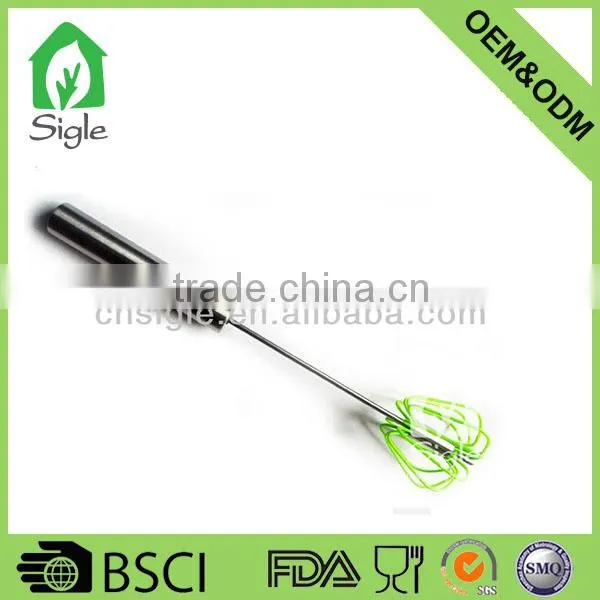 Stainless Steel Handle Silicone Whisk Balloon Wire Egg Beater Mixer Tool photo-2