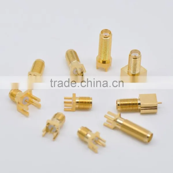 0802 RF Terminal RF Solution SMA Jacks SMA Receptacle ESA-0802 SMA JACK STRAIGHT PC MOUNT
