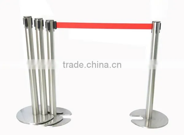 Stainless Steel Stackable Retractable Q-Up Stand