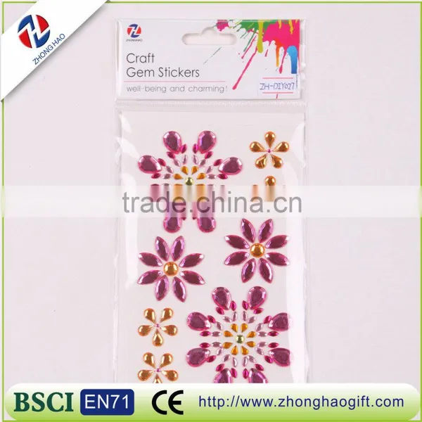 DIY Polygon Petals Flower Shape Sticker Design photo-6