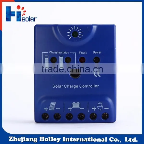 High quality connect battery and solar panel 10a china PWM solar charge controller 12 / 24V