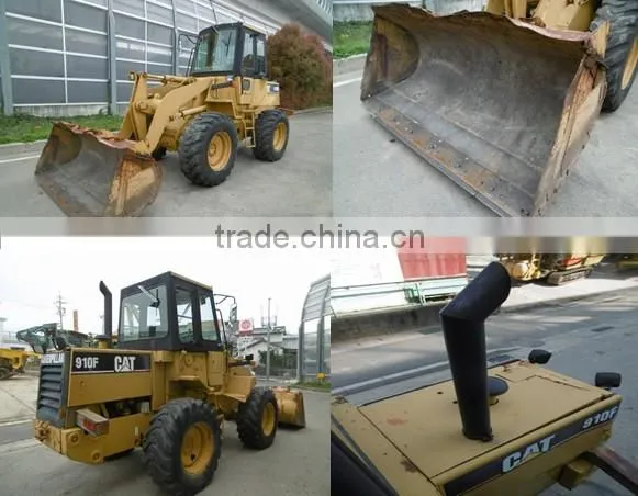 Used Japanese Wheel Loader 910F Bucket Size 1.3m3 WA100 For Sale photo-3
