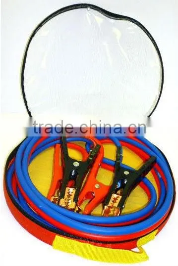 SUPER HEAVY DUTY 500 Amp 6 Gauge No Tangle Battery Booster Cables 12 Feet With FREE Travel Case Jumper Cables Extra Long 12ft photo-2