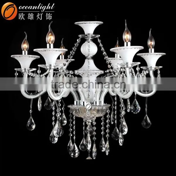 White Elegant Chandelier Candle Chandelier Decorative Indoor Lights OMG88626-6W photo-5