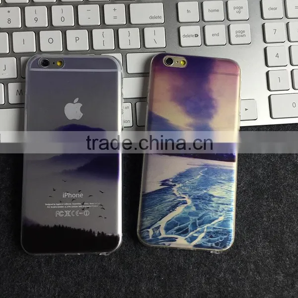 2015 Hot Selling Colorful Secenery Printing Fashion Phone Case photo-4