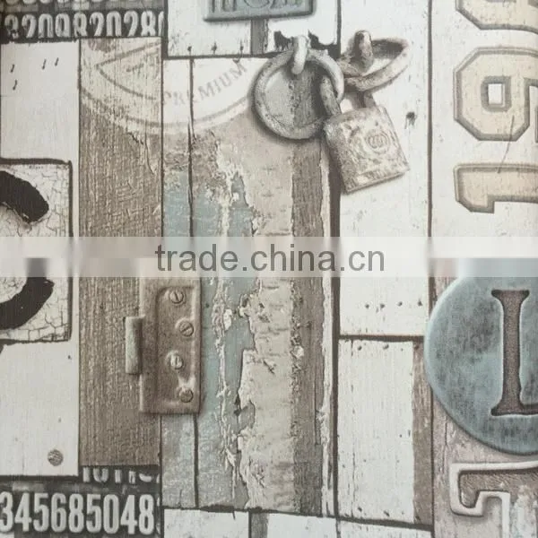 Vintage Style Vinyl Wallpaper photo-5