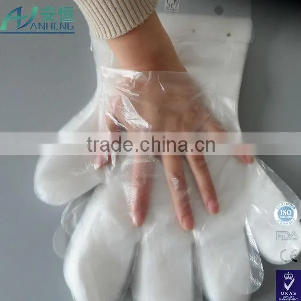 Disposable PE Gloves Waterproof Disposable Gloves Disposable Clear Thin Glove photo-2