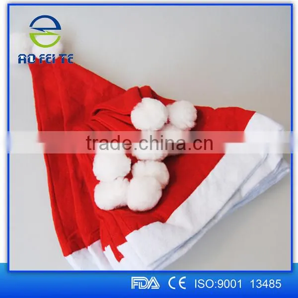 Christmas Items Wholesale Christmas Party Super Soft Red White Santa Claus Christmas Hat photo-2