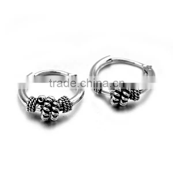 Hot Selling Casting Earrings in Stock Stainless Steel Simple Earrings Jewelry Factory Price Wholesale Earrings photo-2