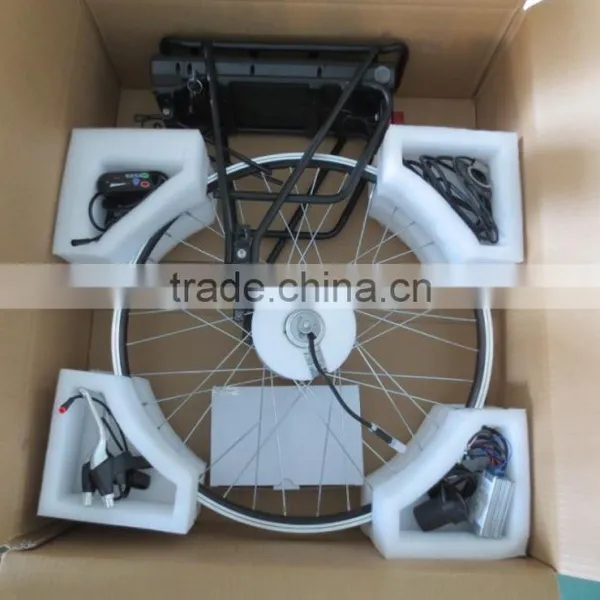 Electric Bicycle Conversion Kit With 26"/700c Wheel 250w Rear Motor Rack Battery photo-6