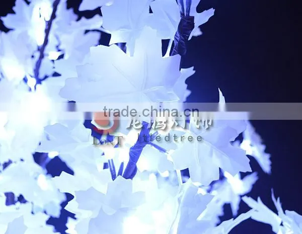 Zhongshan Longteng White Artifical Led Maple Tree Light photo-4