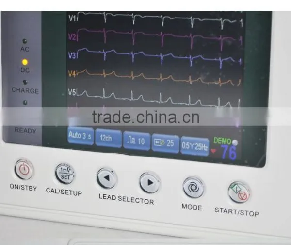 Cheap Price Digital 3 Channel ECG Machine Electrocardiograph 7 Inch Display EKG 903A3 OEM Brand photo-3