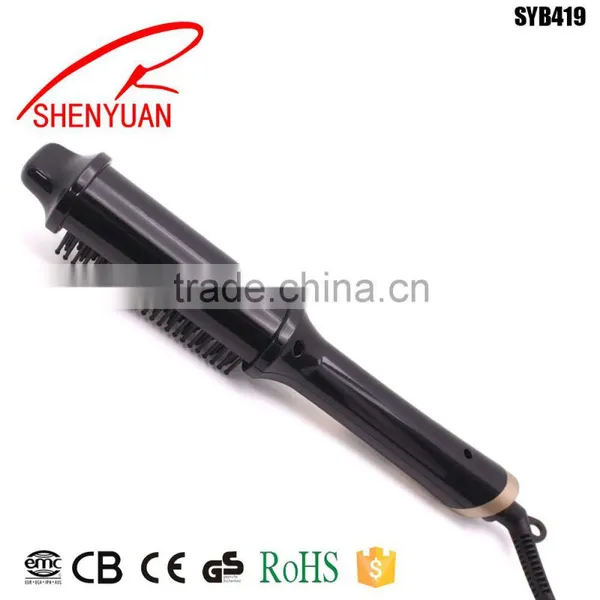 SYB419 Shenyuan Fast Heating and Cheap Fast Hair Straightener Brush photo-2