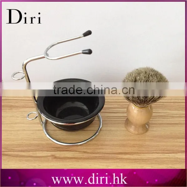 Synthetic Hair Shaving Brush 2016 Newest Acrylic Handle Shaving Sets With Bowl Best Selling Shave Brush Sets photo-2