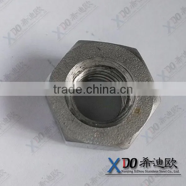 254SMO S31254 1.4547 Alloy59 Hardware Fastener Stainless Steel Hex Nut Ansi b 18.2.2
