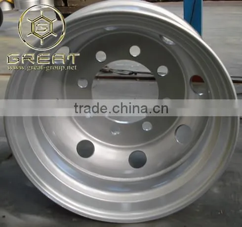 Truck Tubeless Wheel Rim and China Design of Chrome Tubeless Rim photo-6