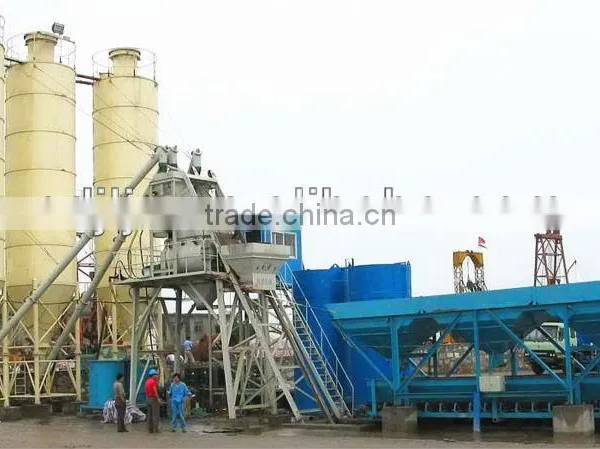 Ready Mixed Stationary Concrte Batching Plant HZS75, Concret Mixer for Sale photo-4