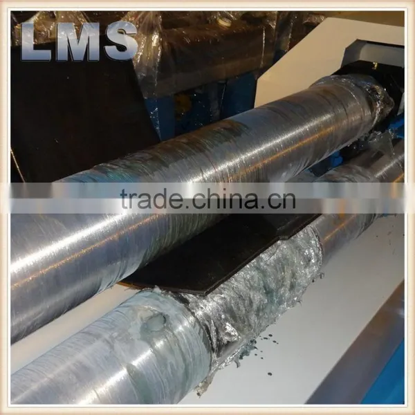 LMS W11 Hydraulic Metal Sheet 3 Roller Bending Machine for Bending Pipe photo-2