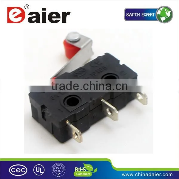 Micro Lever Switch With Roller Lever, Pcb Terminals,Kw4-5 photo-3