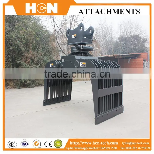 HCN Brand HN14 Excavator Rotating Log Grab photo-2