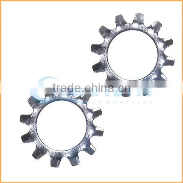 China Professional Manufacturing Steel Square Serrated Lock Washer photo-2