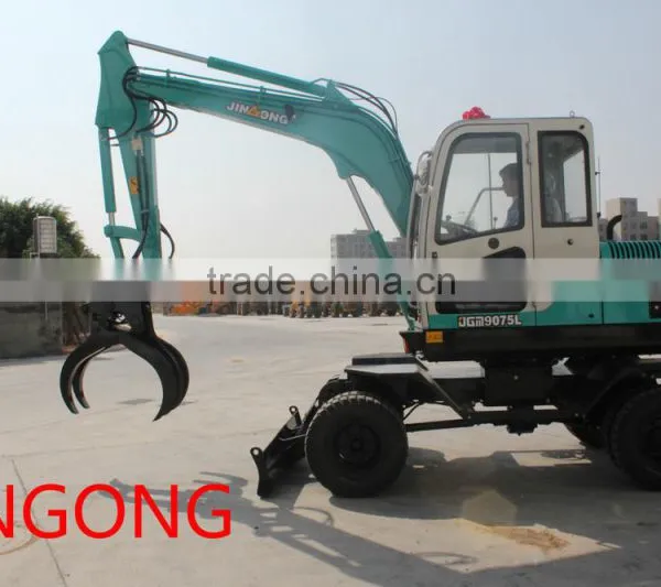 Multifunctional Agriculture Farming JINGONG JGM9075L Wheel Excavator photo-5