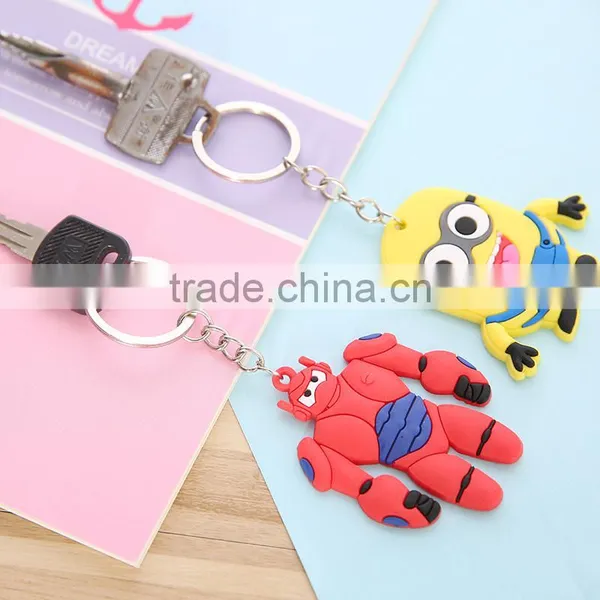 Promotional Gifts Cartoon Pokemon Pom Pom PVC Keychain photo-4