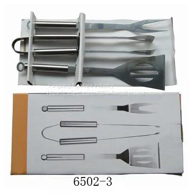 Portable 2 in 1 spatula tong turner long handle BBQ tools set