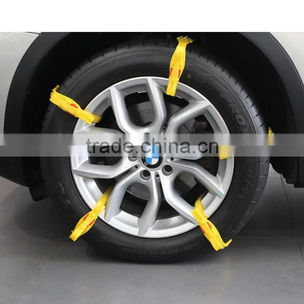 New Design Plastic Tyre Chain Anti Skid Chain for Car Protection photo-5