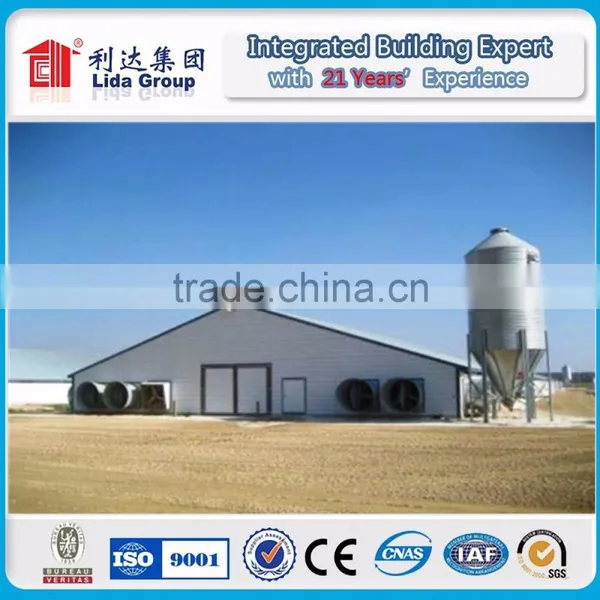Industrial Steel Structure Design Poultry Farm Shed Chicken House for Layers photo-5