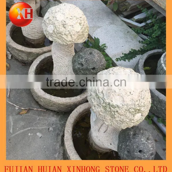Garden Stone Water Fountain With Mushroom photo-5