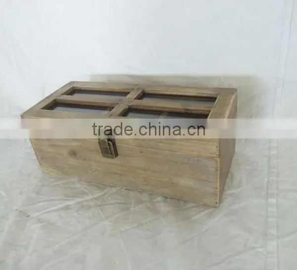 Wholesale Antique Home Storage Organization Style Packaging Wood Box photo-3