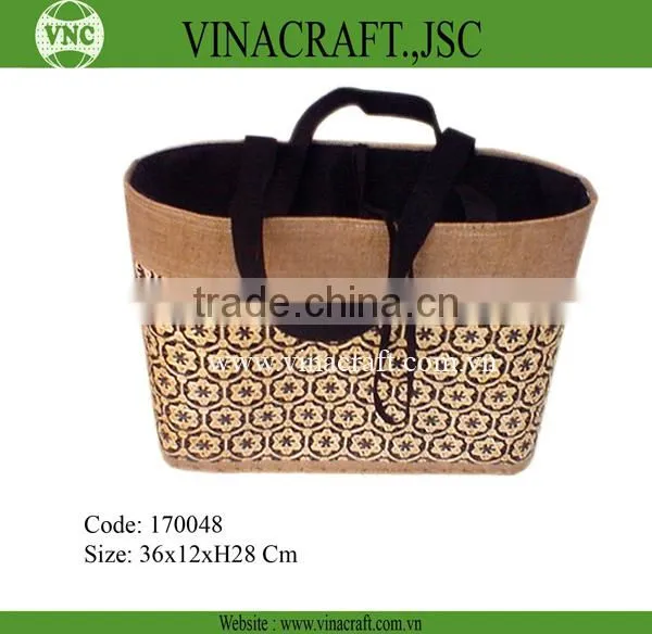 Shopping Handmade Bag With Fabric Inside for Women photo-6
