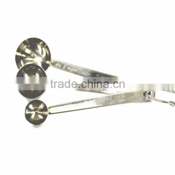 Three Pieces Stainless Steel Coffee Measuring Spoon photo-2