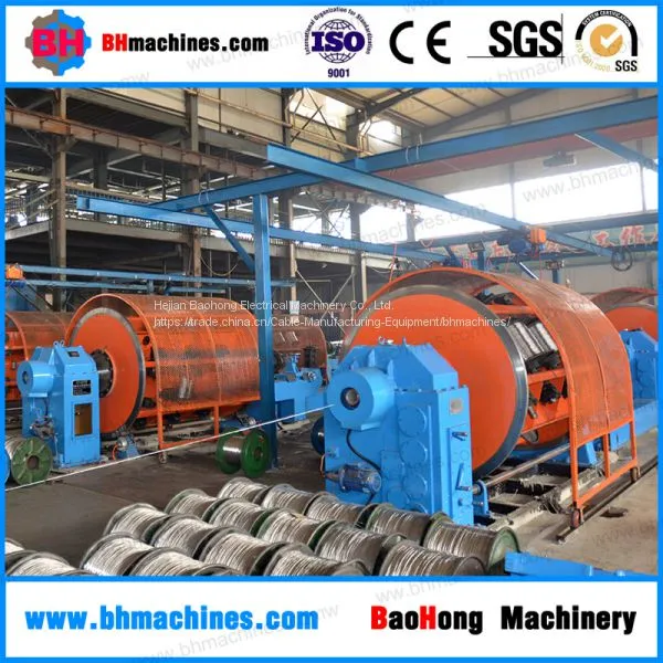 Rigid Type Frame Stranding Machine for ACAR Cable Making Bare Copper Conductor Wire & Cable Product Production Equipment photo-4