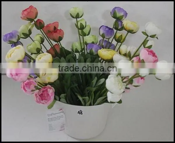 SJ10131030 Artificial High Quality Camellia Flower/fake Japonica Flower photo-6