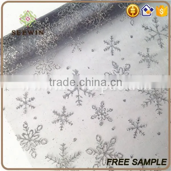Customized Glittering Nylon Organza Rolls photo-3