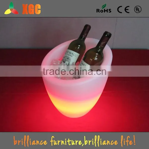 2015 New Model Led Lighted Acrylic Ice Bucket for Bar Party Supermarket photo-3