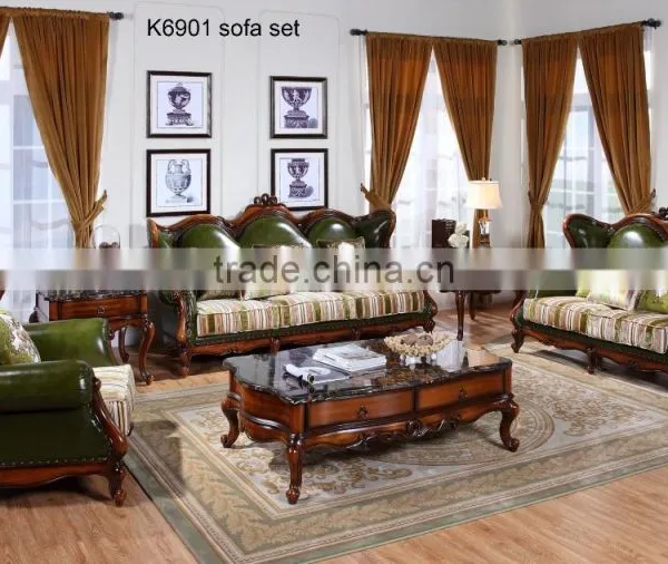 C6606 1.6M 6 Seater American Style Heavy-duty Long Dining Table and Chairs photo-4
