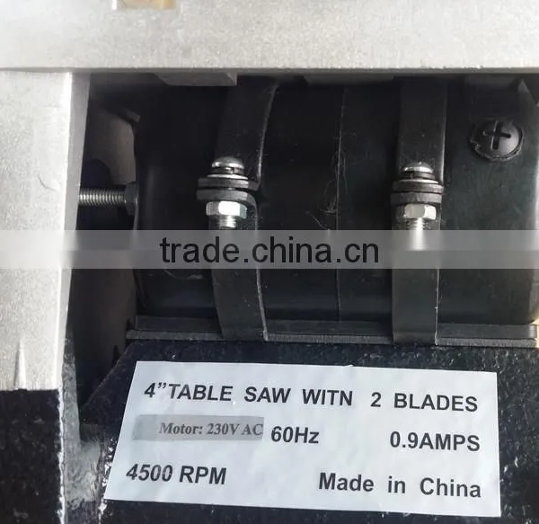 100mm 4in 90W Electric Power Mini Bench Table Circular Saw Jeweler Hobby and Craft Tools photo-3