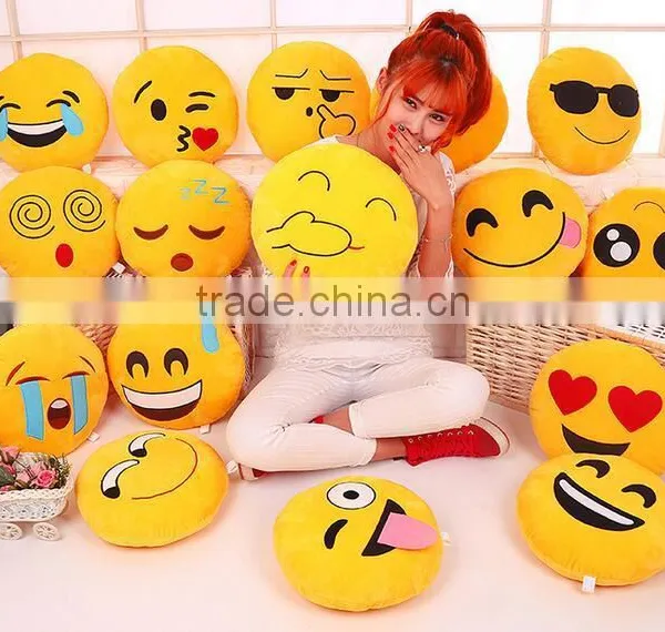 2017 Hot Sell Emoji Bolster Cushion photo-2