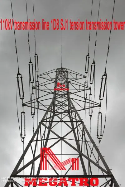 MEGATRO 110kV Transmission Line 1D8 SJ1 Tension Transmission Tower photo-2