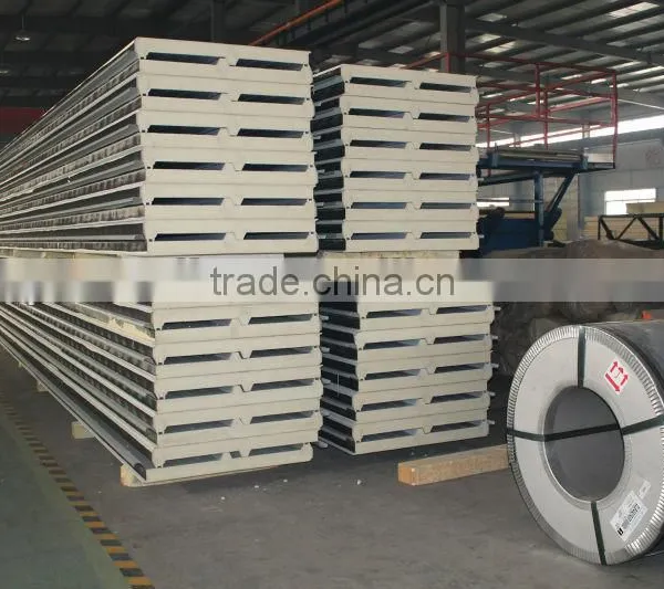 pu Sandwich Roof Panels/insulated Roof Panels 50mm/75mm,100mm photo-6